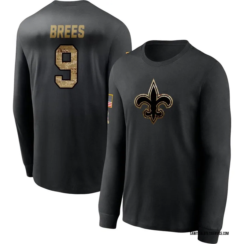 Drew Brees Legend Salute to Service T-Shirt - Olive - Tshirtsedge