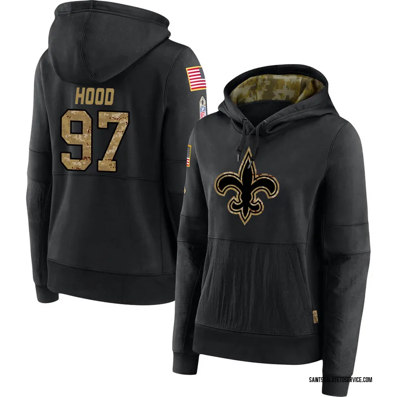 saints hoodie salute to service